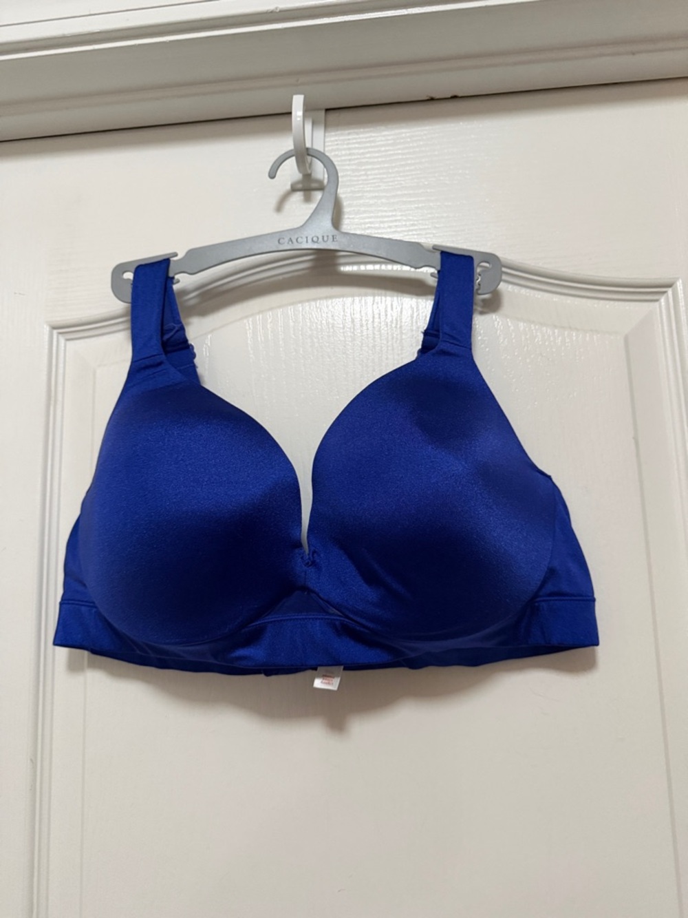 Lane Bryant Cacique lightly lined comfort bliss plunge bra size 40D underwire